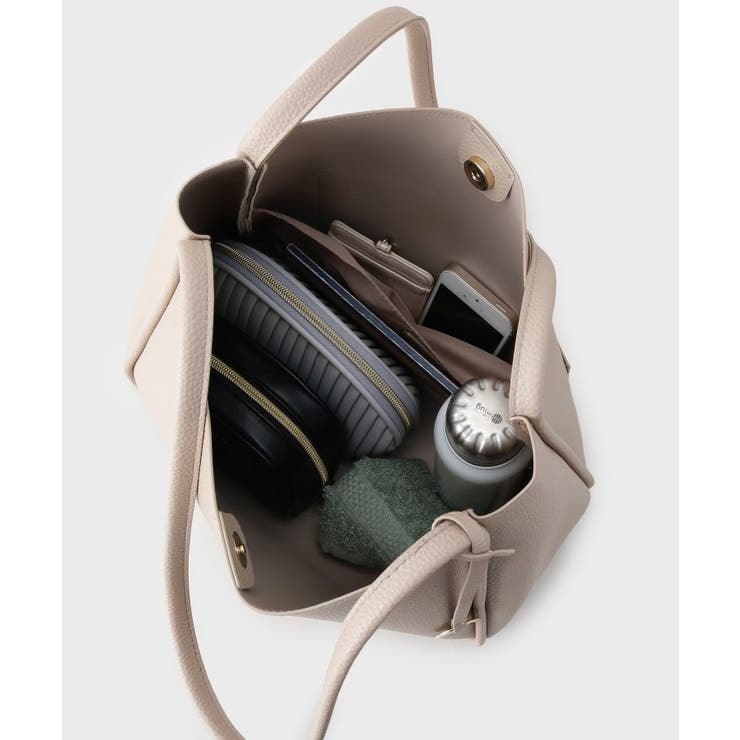 【A4サイズ収納可能】コインチャーム付きトートバッグ | index | 詳細画像16 