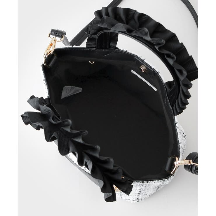 【2WAY】持ち手フリルトートバッグ | index | 詳細画像14 