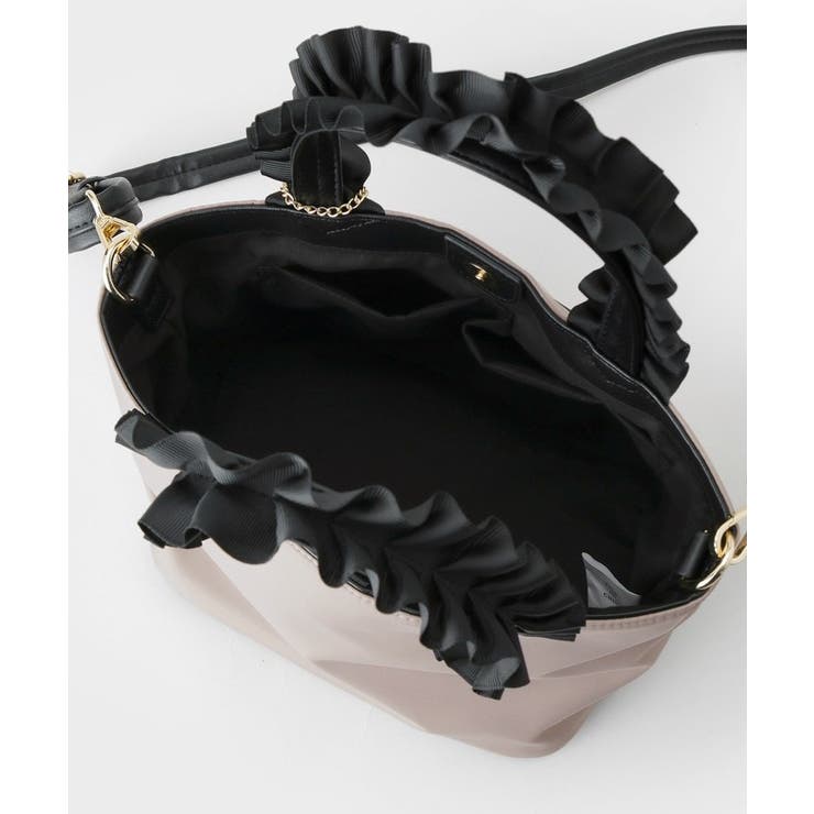 【2WAY】持ち手フリルトートバッグ | index | 詳細画像17 