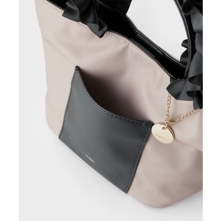 【2WAY】持ち手フリルトートバッグ | index | 詳細画像18 