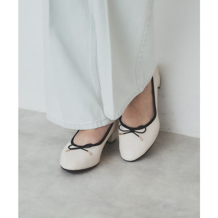 ラウンドトゥヒールバレエシューズ | index | 詳細画像1 