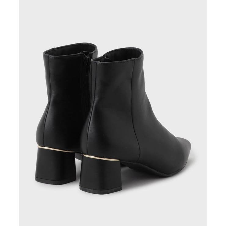 【抗菌防臭】レザー調スムースショートブーツ | index | 詳細画像7 