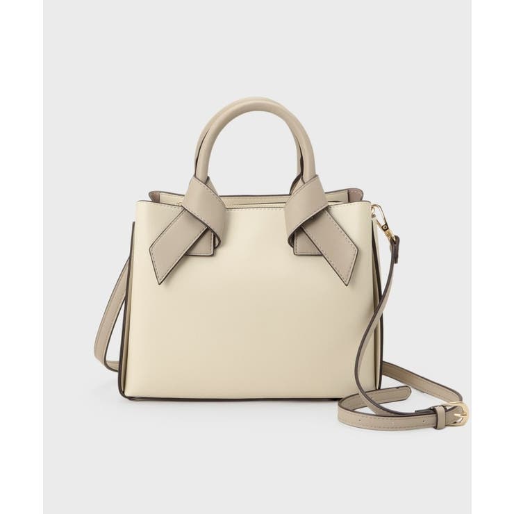 【2WAY】リボンハンドルミドルトートバッグ | index | 詳細画像11