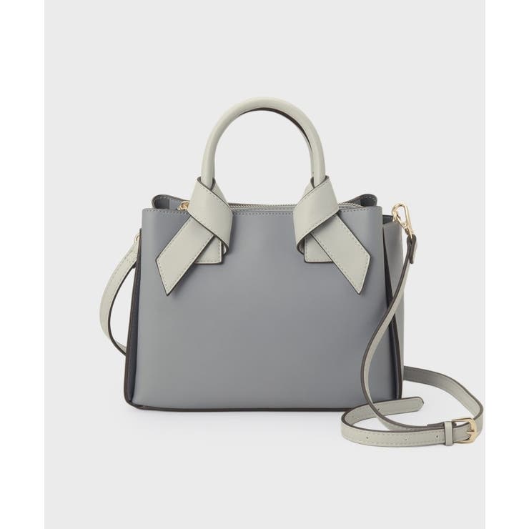 【2WAY】リボンハンドルミドルトートバッグ | index | 詳細画像13