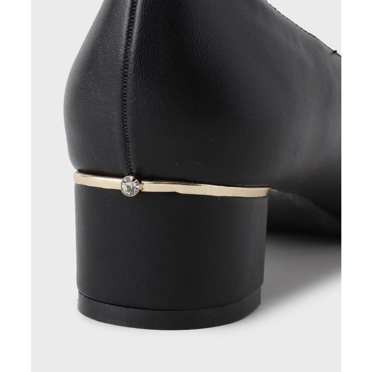 【抗菌防臭】ビジュー付きヒールパンプス | index | 詳細画像7 