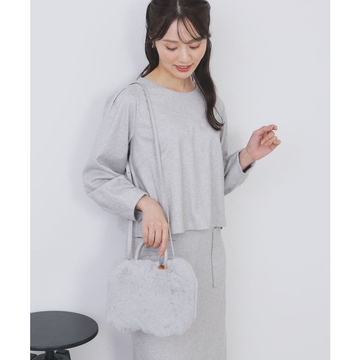 【2WAY】フェイクファーラウンドショルダーバッグ | index | 詳細画像4 