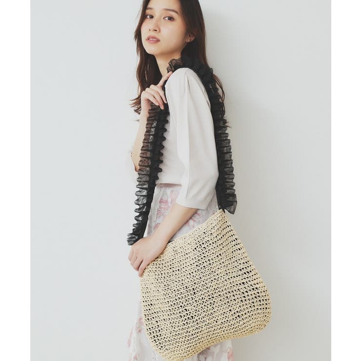 雑材ワンショルダーフリルA4トート | index | 詳細画像8