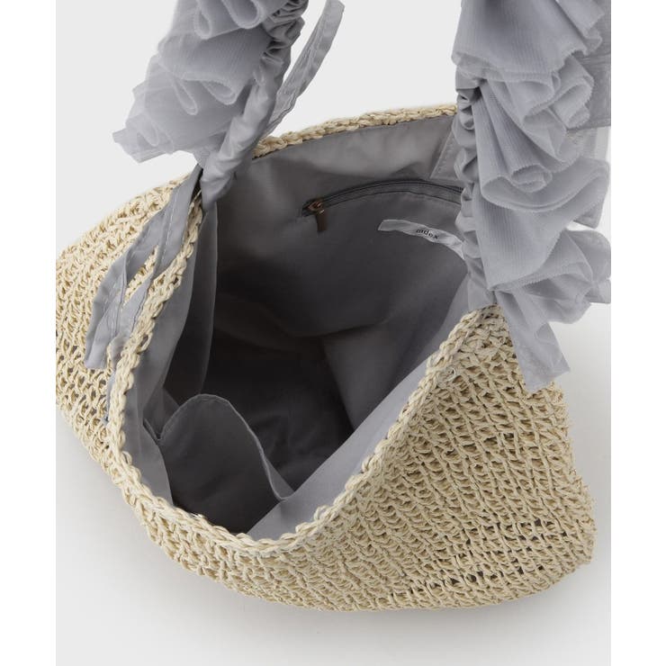 雑材ワンショルダーフリルA4トート | index | 詳細画像16