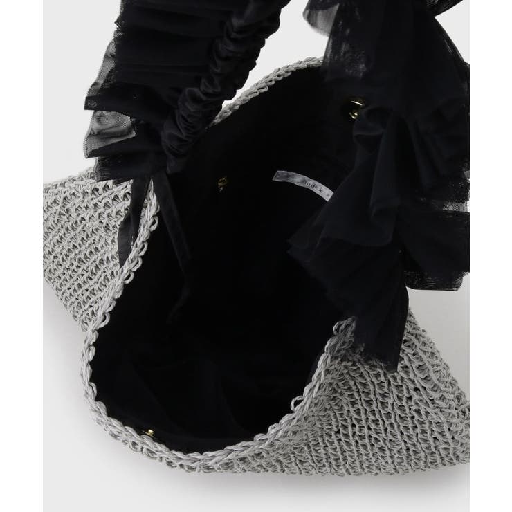 雑材ワンショルダーフリルA4トート | index | 詳細画像17