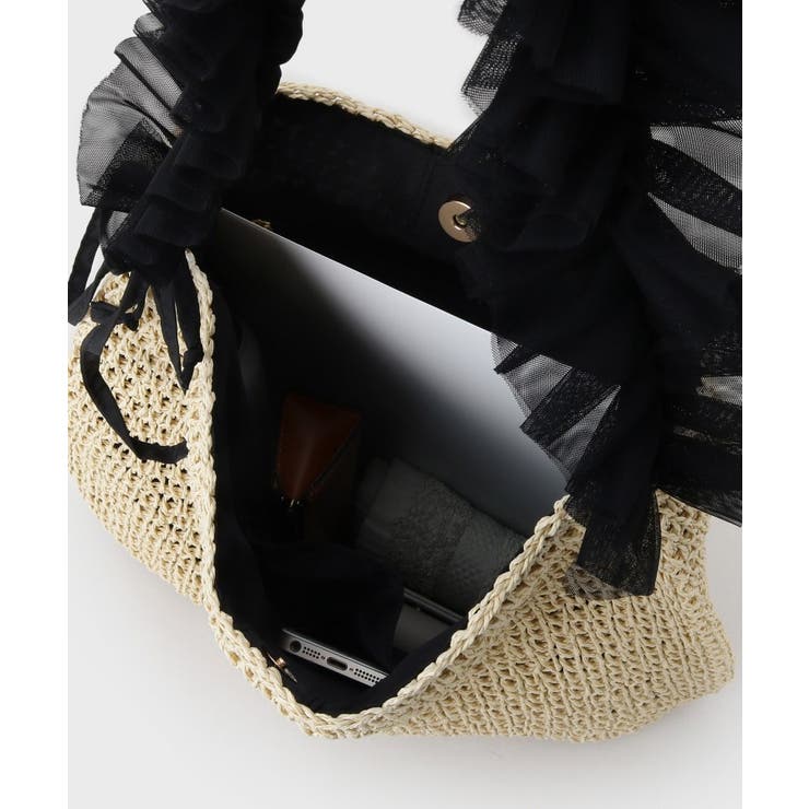 雑材ワンショルダーフリルA4トート | index | 詳細画像19