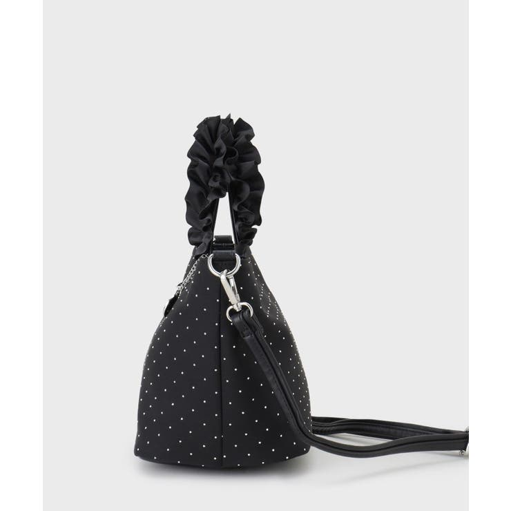 【2WAY】ラインストーン持ち手フリルバッグ | index | 詳細画像11 