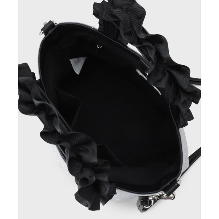 【2WAY】ラインストーン持ち手フリルバッグ | index | 詳細画像15 