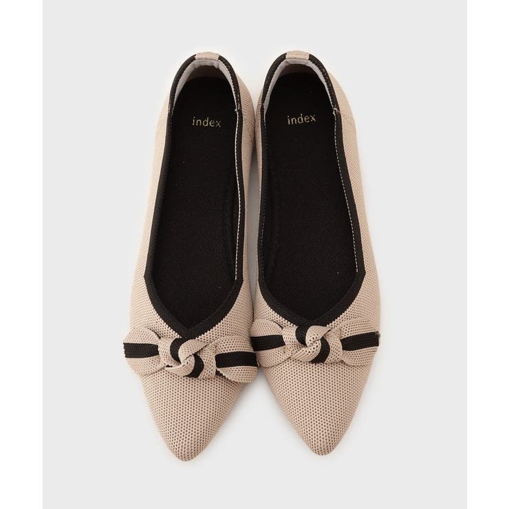 リボンデザインニットパンプス | index | 詳細画像5 