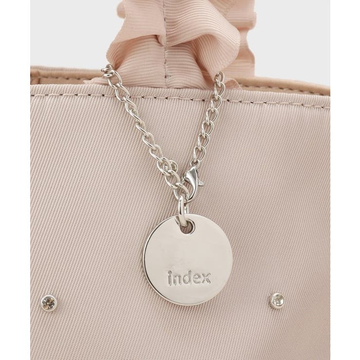 持ち手フリルビジューミドルトートバッグ【2WAY】 | index | 詳細画像19 