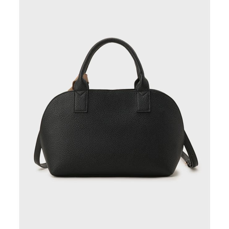 軽量合皮バイカラーミドルボストンバッグ【2WAY】 | index | 詳細画像8 