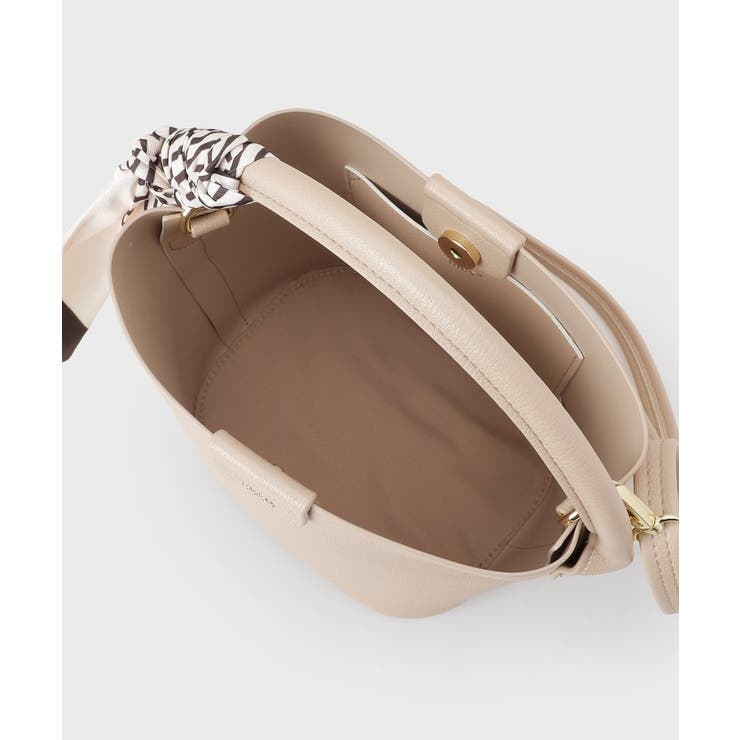 ストライプスカーフ付きミドルバッグ【2WAY】 | index | 詳細画像13 