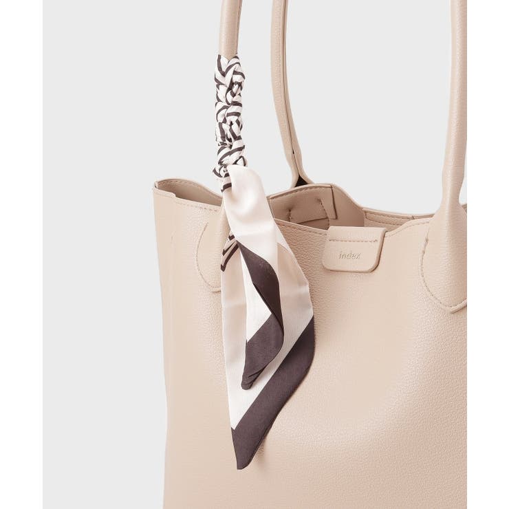 ストライプスカーフ付きトートバッグ【A4サイズ】 | index | 詳細画像18 