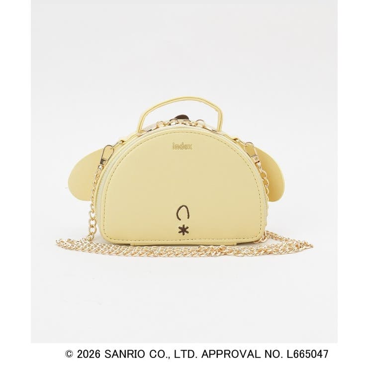 ◆【ポムポムプリン】2WAYミラー付きバニティーポーチ | index | 詳細画像5 