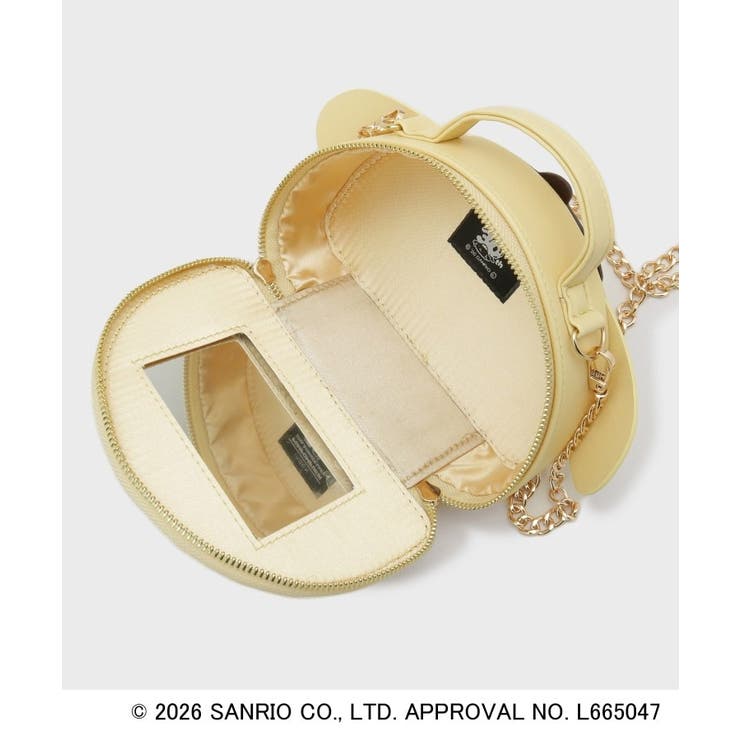 ◆【ポムポムプリン】2WAYミラー付きバニティーポーチ | index | 詳細画像6 