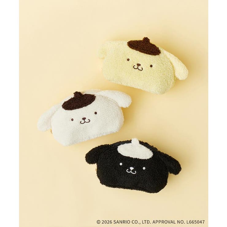◆【ポムポムプリン】ふわふわフェイスポーチ | index | 詳細画像1 