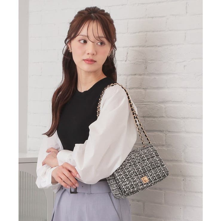 ブラック(219) | 2WAYスクエアキルトチェーンショルダー | index