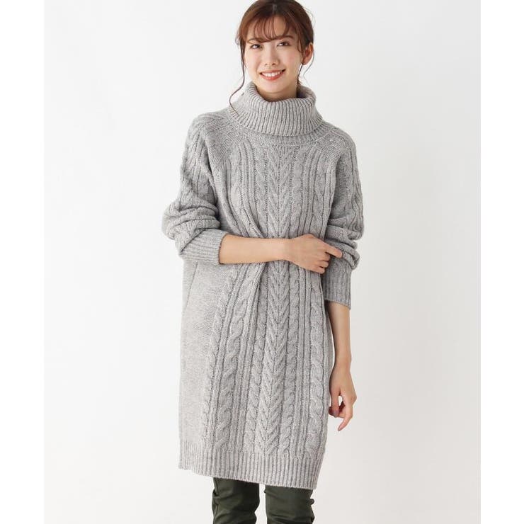M 3l 洗濯機可 チクチクしにくいもちもちバルキーケーブルワンピース 品番 Wrdw Shoo La Rue シューラルー のレディースファッション通販 Shoplist ショップリスト