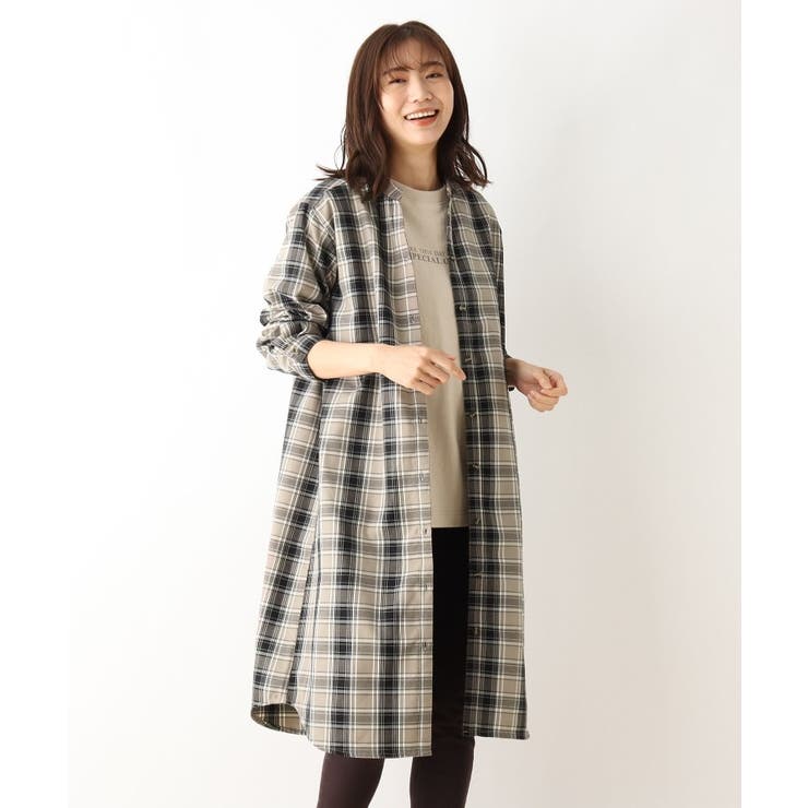 前あきチェックシャツワンピース 品番 Wrdw Shoo La Rue シューラルー のレディースファッション通販 Shoplist ショップリスト