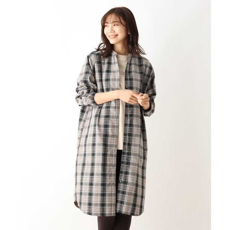 前あきチェックシャツワンピース 品番 Wrdw Shoo La Rue シューラルー のレディースファッション通販 Shoplist ショップリスト