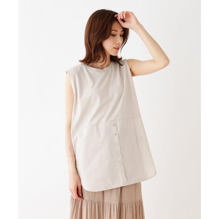 裾シャツレイヤード風タンクトップ 品番 Wrdw Shoo La Rue シューラルー のレディースファッション通販 Shoplist ショップリスト