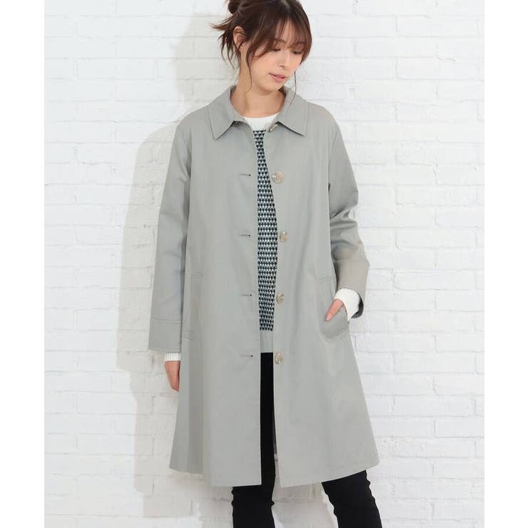 撥水 防花粉 ステンカラーコート 品番 Wrdw Shoo La Rue シューラルー のレディース ファッション通販 Shoplist ショップリスト