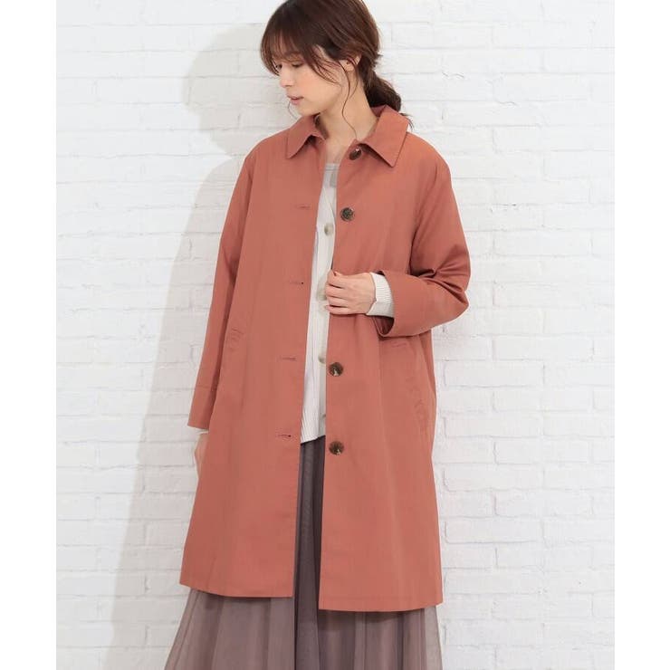 撥水 防花粉 ステンカラーコート 品番 Wrdw Shoo La Rue シューラルー のレディース ファッション通販 Shoplist ショップリスト