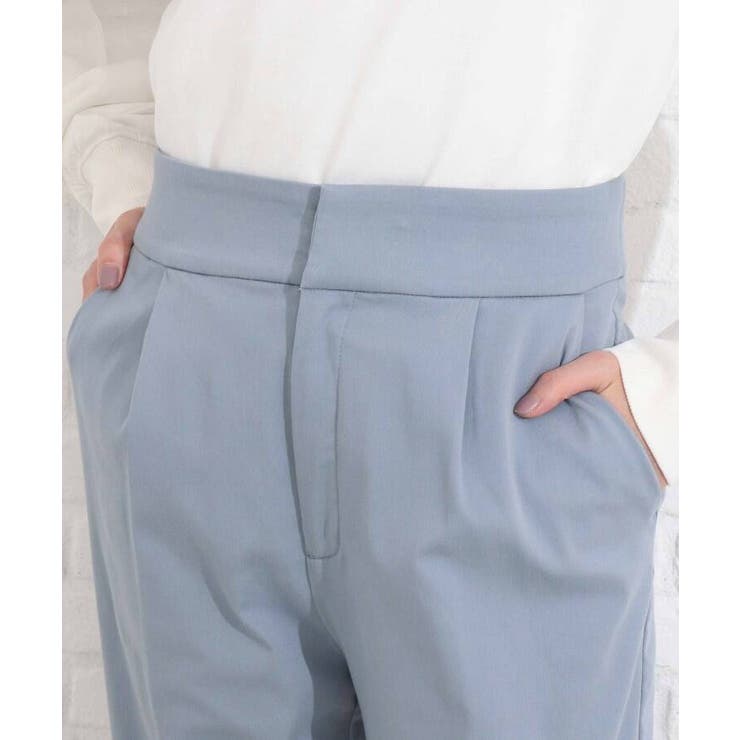 S-LL】フロントホックセンタープレステーパードパンツ [品番：WRDW0143216]｜SHOO・LA・RUE（シューラルー）のレディースファッション通販｜SHOPLIST（ショップリスト）