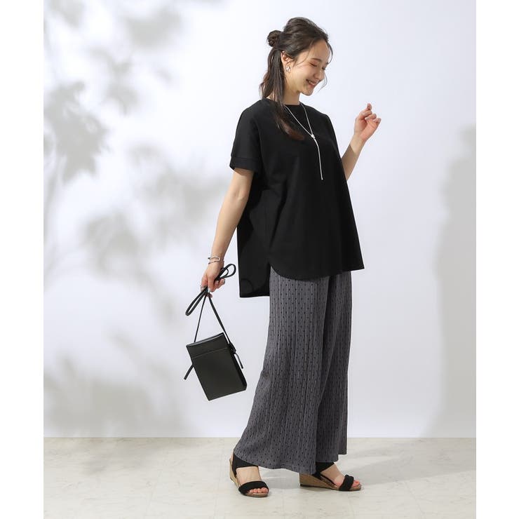 【汗ジミ防止/UV】夏も好きな色を着よう 欲ばりTシャツ | SHOO・LA・RUE | 詳細画像12 