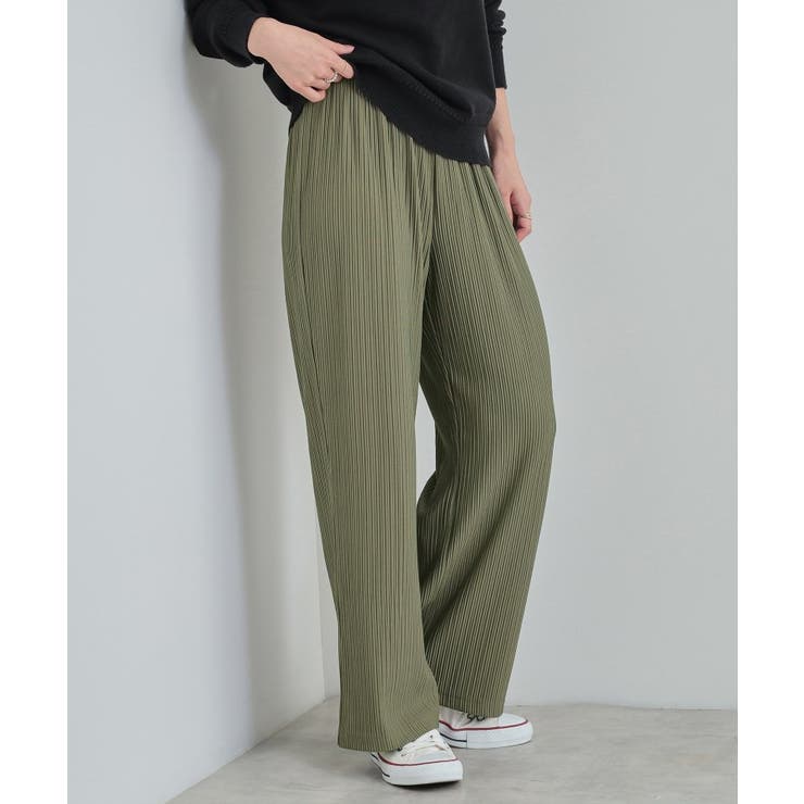 オリーブグリーン サルエルパンツ