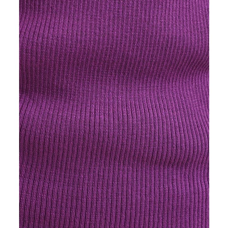 【絶妙なゆるピタ 洗濯機可】ちくちくしにくい リブタートルネック | SHOO・LA・RUE | 詳細画像8 