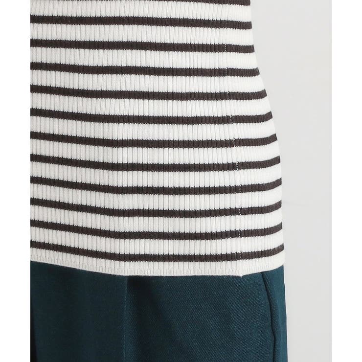 【絶妙なゆるピタ 洗濯機可】ちくちくしにくい リブタートルネック | SHOO・LA・RUE | 詳細画像42 