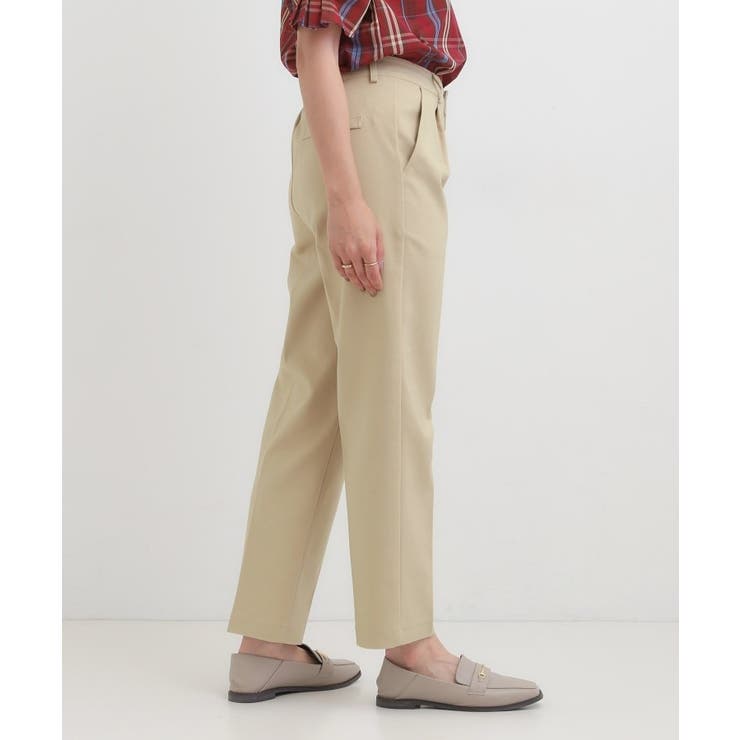 【洗濯機可/S-3L/美脚シルエット】きちんと見えする ソフトスティックパンツ | SHOO・LA・RUE | 詳細画像10 