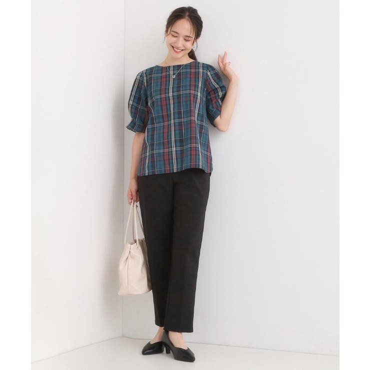 【洗濯機可/S-3L/美脚シルエット】きちんと見えする ソフトスティックパンツ | SHOO・LA・RUE | 詳細画像26 