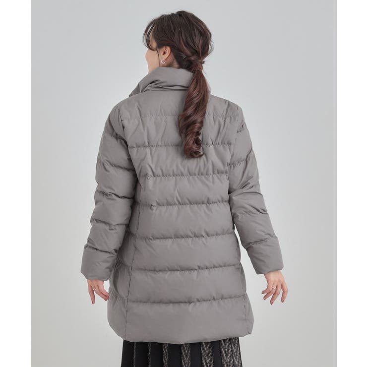 【洗濯機可/撥水】フェイクファーフード ロングダウン | SHOO・LA・RUE | 詳細画像12 