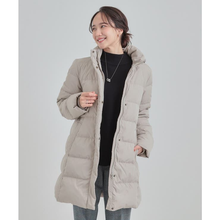 【洗濯機可/撥水】フェイクファーフード ロングダウン | SHOO・LA・RUE | 詳細画像18 