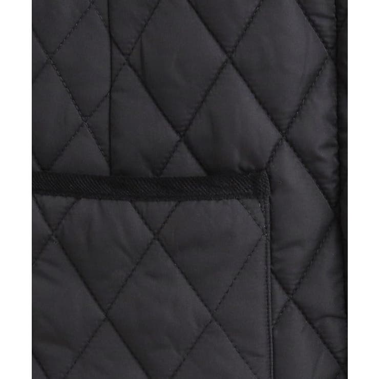 自然にくびれる あったかダイヤ柄キルトコート | SHOO・LA・RUE | 詳細画像15 