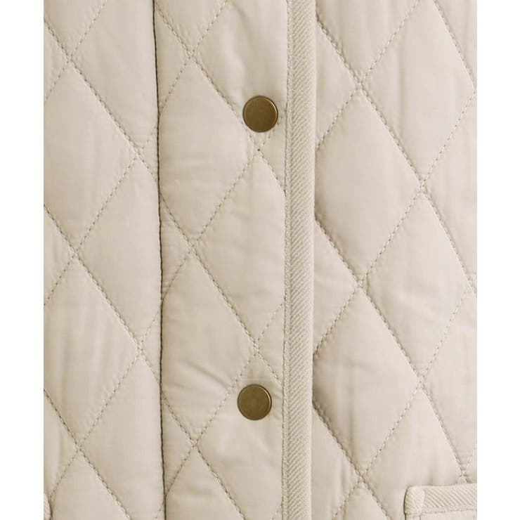 自然にくびれる あったかダイヤ柄キルトコート | SHOO・LA・RUE | 詳細画像22 