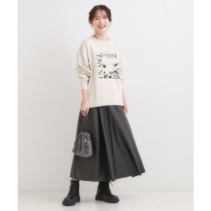 【S-LL】選べる4柄 グラフィックアソート裏毛スウェット | SHOO・LA・RUE | 詳細画像27 