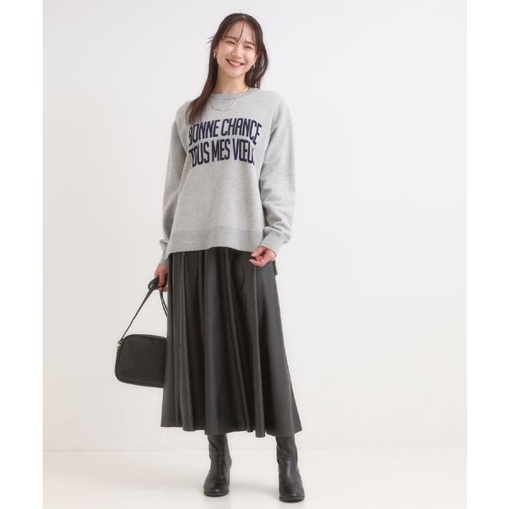 【S-LL】選べる4柄 グラフィックアソート裏毛スウェット | SHOO・LA・RUE | 詳細画像45 