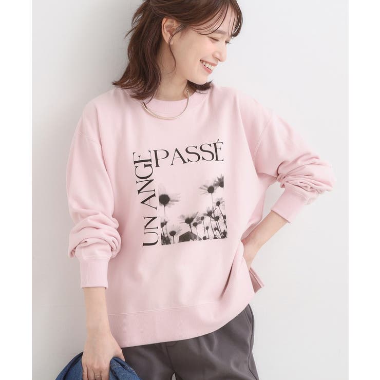 ライトピンク(470) | 【S-LL】選べる4柄 グラフィックアソート裏毛スウェット | SHOO・LA・RUE