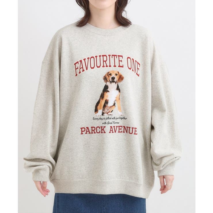 【選べる4柄】グラフィックアソート オーバーサイズ 裏毛スウェット | SHOO・LA・RUE | 詳細画像17 