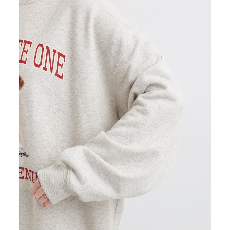 【選べる4柄】グラフィックアソート オーバーサイズ 裏毛スウェット | SHOO・LA・RUE | 詳細画像21 