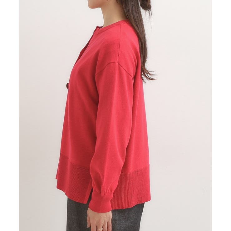 【洗濯機可 S LL】キーネックですっきり見え | SHOO・LA・RUE | 詳細画像14 