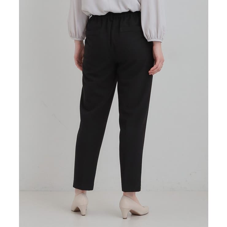 【洗濯機可/S-LL】美脚見え あったか裏起毛 テーパードパンツ | SHOO・LA・RUE | 詳細画像6 