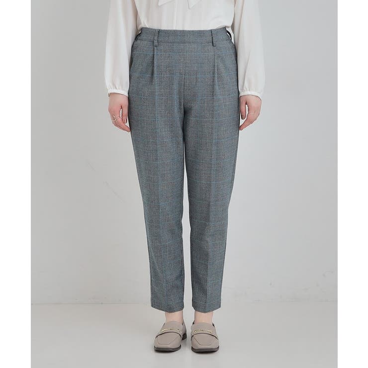 【洗濯機可/S-LL】美脚見え あったか裏起毛 テーパードパンツ | SHOO・LA・RUE | 詳細画像21 